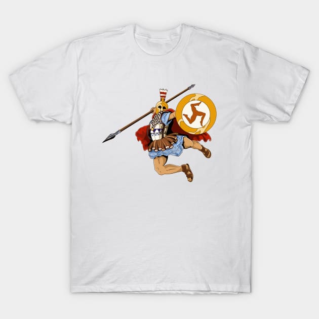 Argive Hoplite T-Shirt by NikSwiftDraws